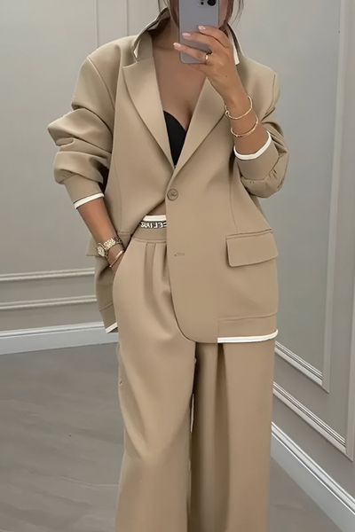 Esra™ | Stijlvolle relaxte blazer set